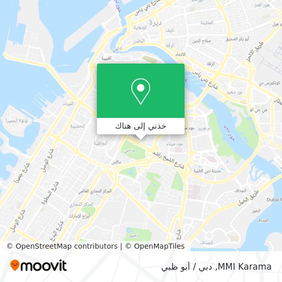 خريطة MMI Karama