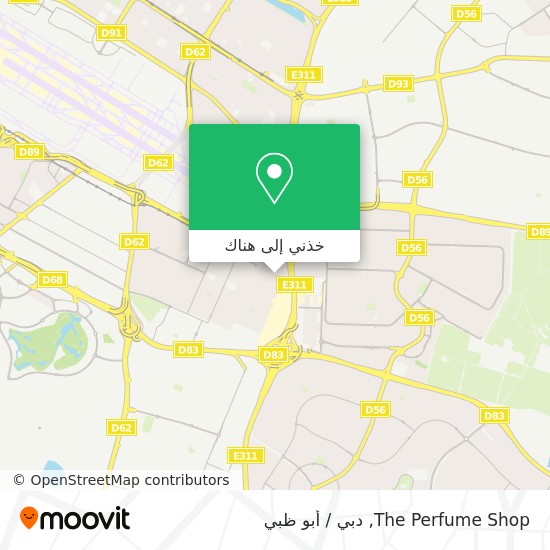 خريطة The Perfume Shop