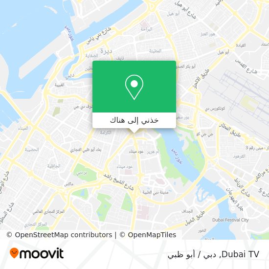 خريطة Dubai TV