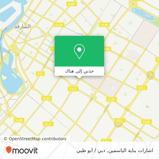 خريطة اشارات بناية الياسمين