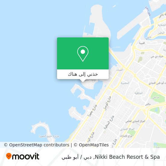 خريطة Nikki Beach Resort & Spa