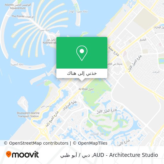خريطة AUD - Architecture Studio