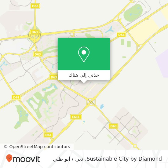 خريطة Sustainable City by Diamond