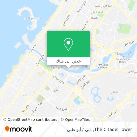 خريطة The Citadel Tower