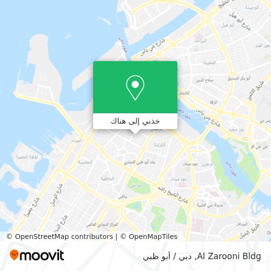 خريطة Al Zarooni Bldg