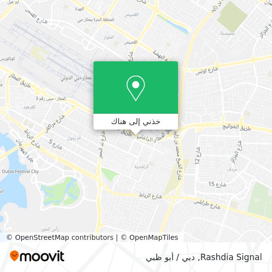خريطة Rashdia Signal
