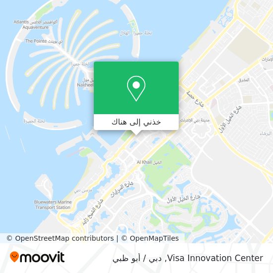 خريطة Visa Innovation Center