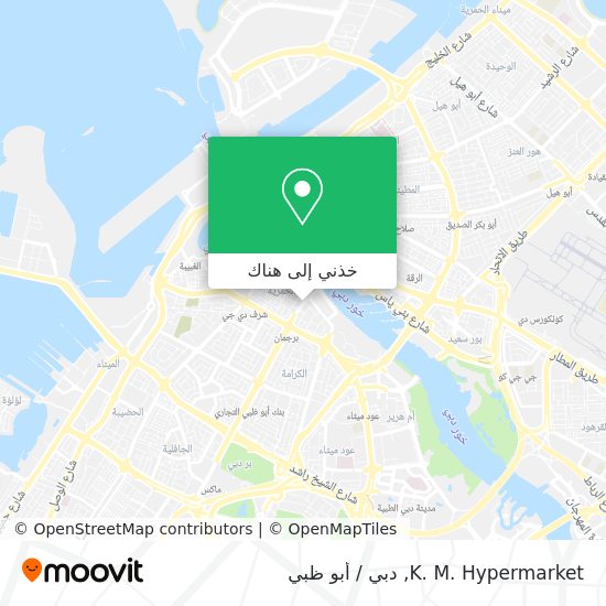 خريطة K. M. Hypermarket