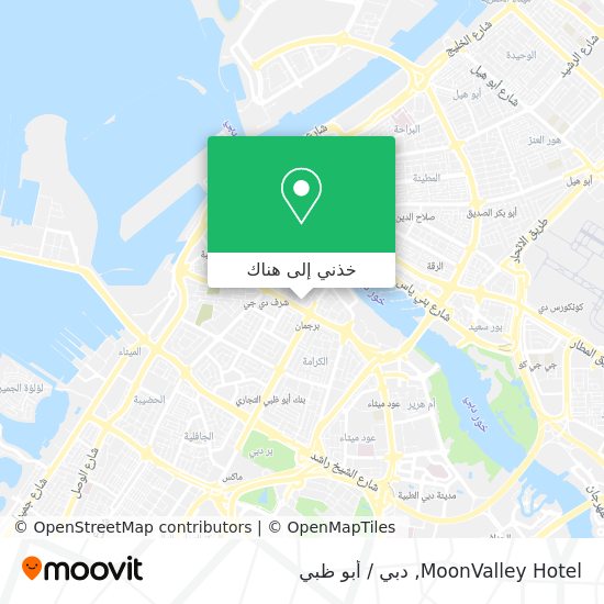 خريطة MoonValley Hotel