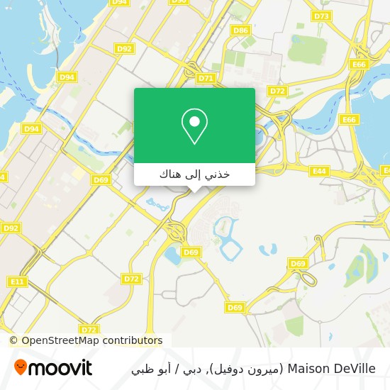 خريطة Maison DeVille (ميرون دوفيل)
