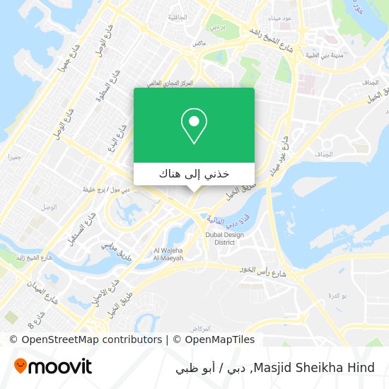 خريطة Masjid Sheikha Hind