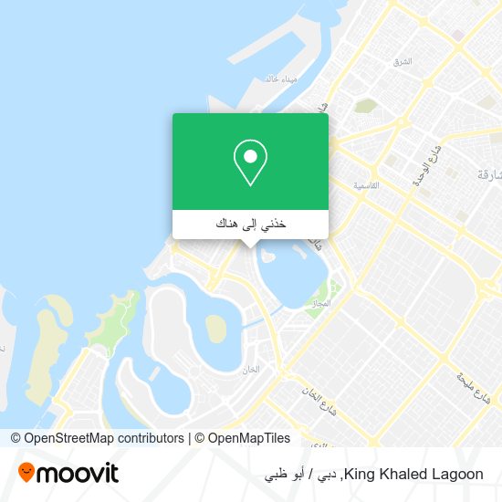 خريطة King Khaled Lagoon
