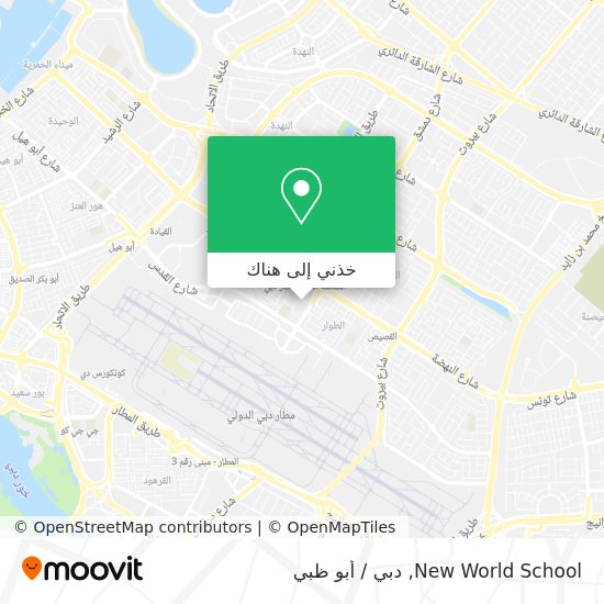 خريطة New World School