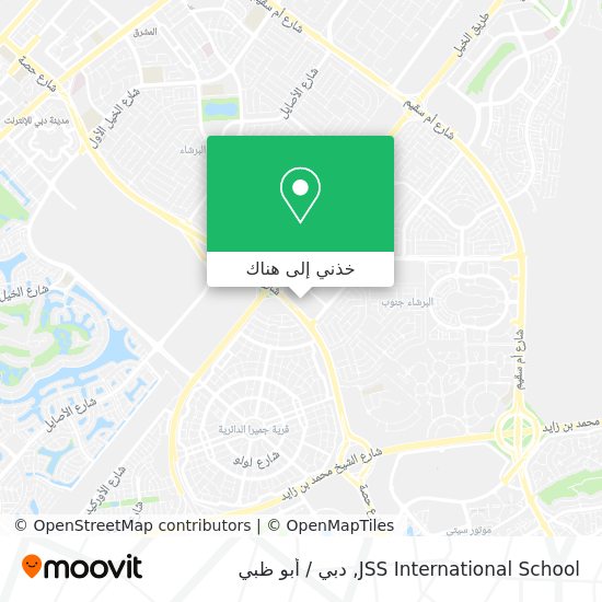 خريطة JSS International School