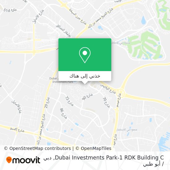 خريطة Dubai Investments Park-1 RDK Building C