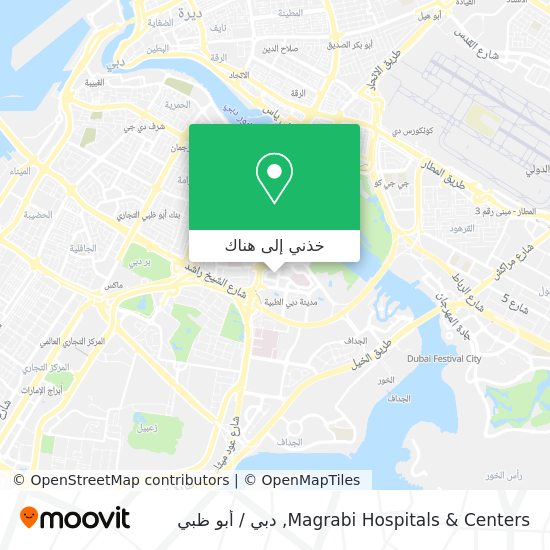 خريطة Magrabi Hospitals & Centers