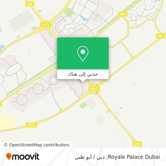 خريطة Royale Palace Dubai