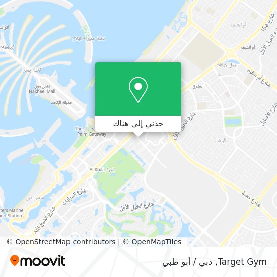 خريطة Target Gym