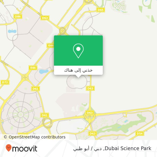 خريطة Dubai Science Park