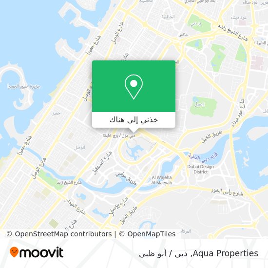 خريطة Aqua Properties