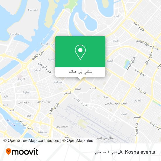 خريطة Al Kosha events