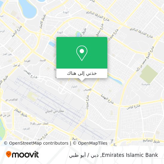 خريطة Emirates Islamic Bank