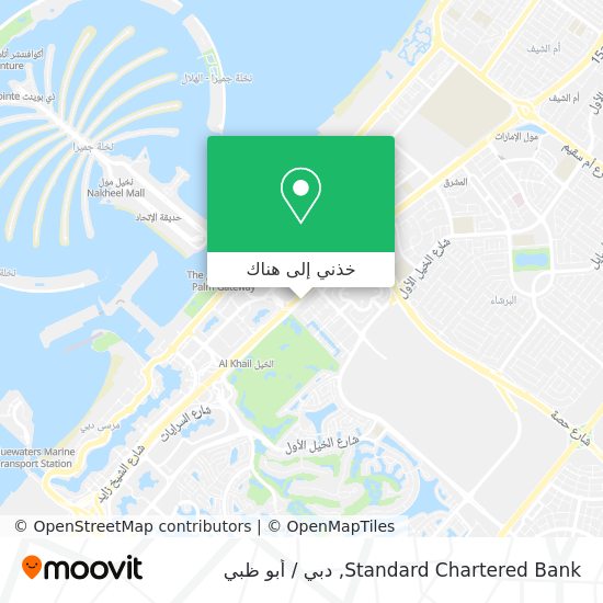 خريطة Standard Chartered Bank