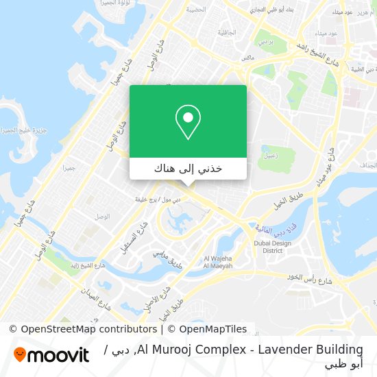 خريطة Al Murooj Complex - Lavender Building