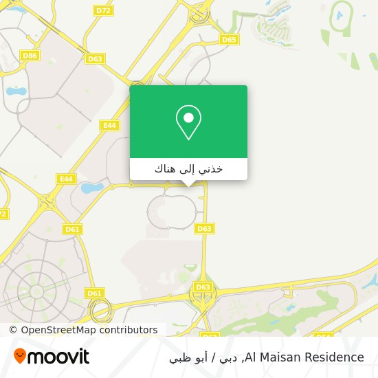 خريطة Al Maisan Residence