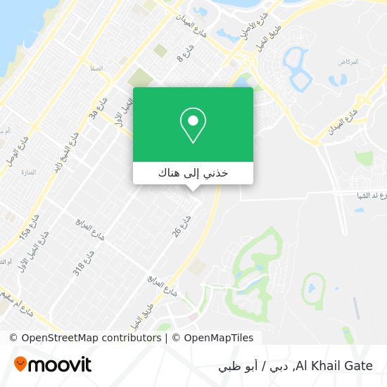 خريطة Al Khail Gate