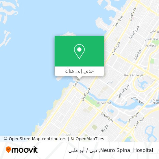 خريطة Neuro Spinal Hospital