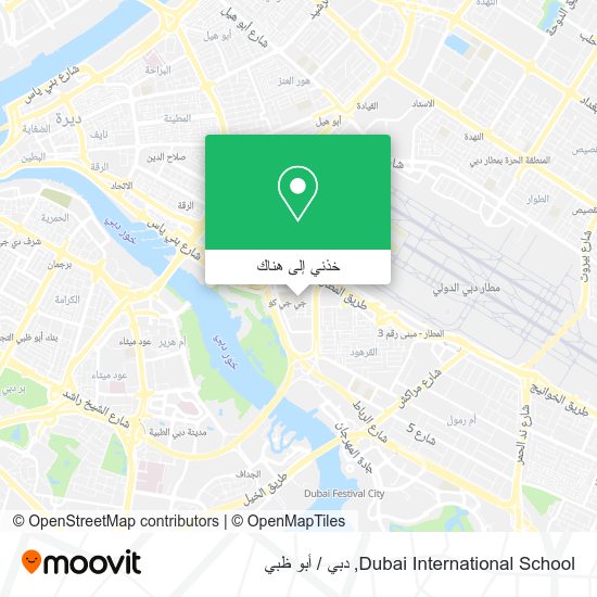 خريطة Dubai International School
