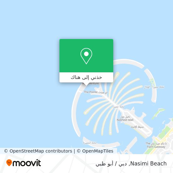 خريطة Nasimi Beach