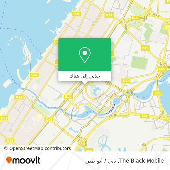 خريطة The Black Mobile