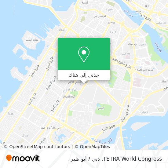 خريطة TETRA World Congress