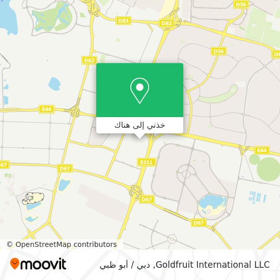 خريطة Goldfruit International LLC