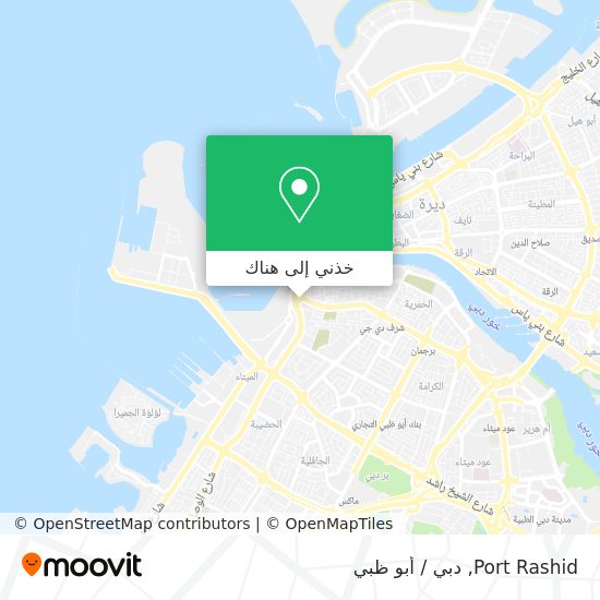 خريطة Port Rashid