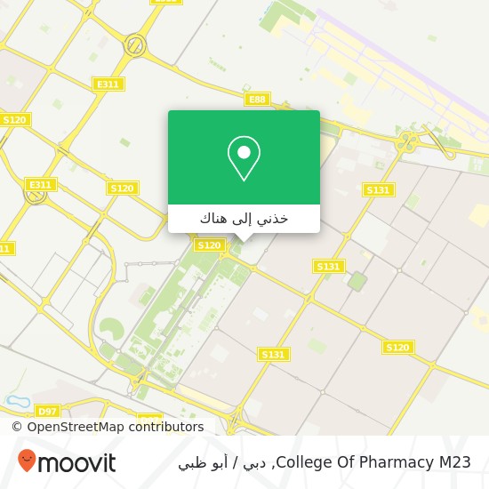 خريطة College Of Pharmacy M23