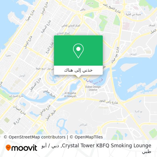 خريطة Crystal Tower KBFQ Smoking Lounge