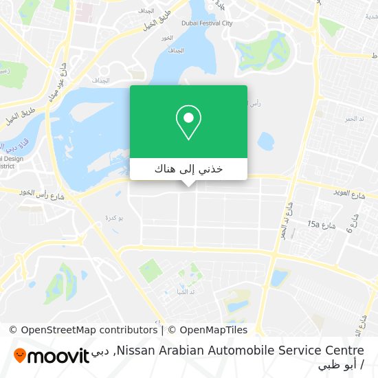 خريطة Nissan Arabian Automobile Service Centre
