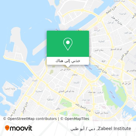 خريطة Zabeel Institute