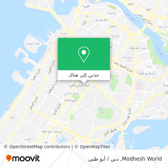 خريطة Modhesh World