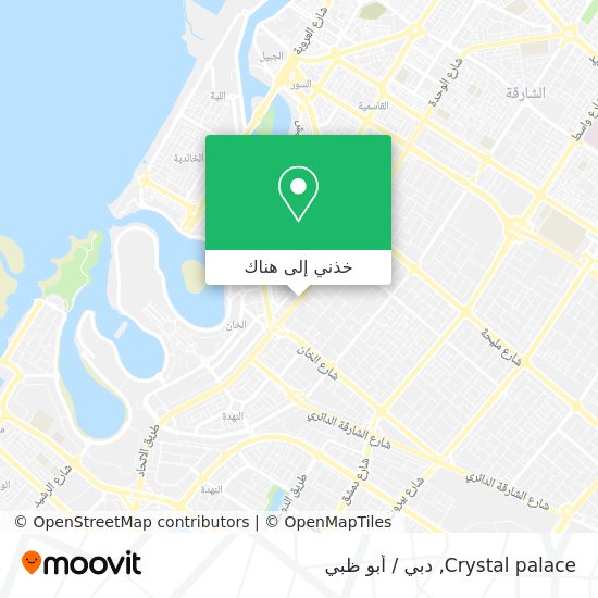 خريطة Crystal palace