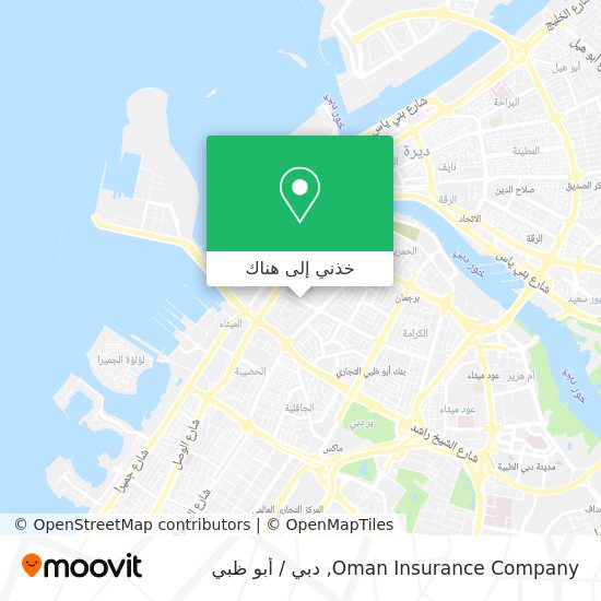 خريطة Oman Insurance Company