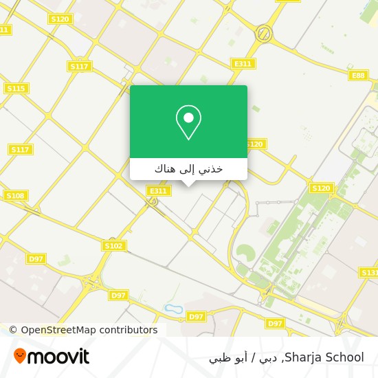 خريطة Sharja School
