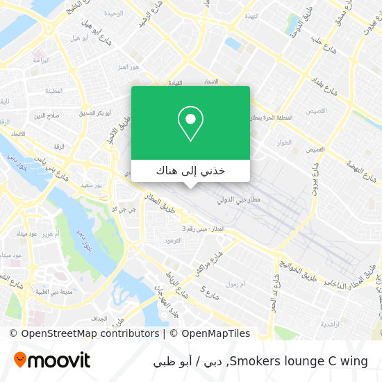 خريطة Smokers lounge C wing