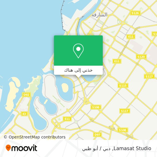 خريطة Lamasat Studio