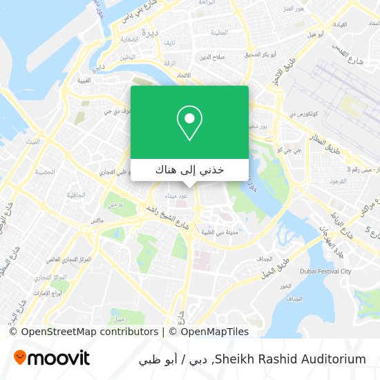 خريطة Sheikh Rashid Auditorium