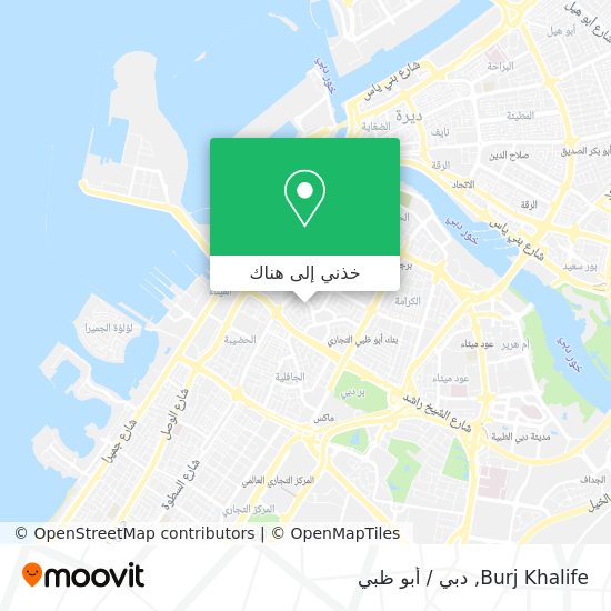 خريطة Burj Khalife