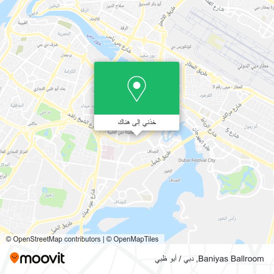 خريطة Baniyas Ballroom